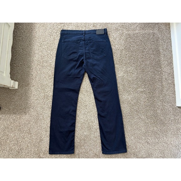 Mott & Bow Jeans Blue Straight Mercer Stretch Twill Denim Pants Mens 34x32 - Picture 4 of 15